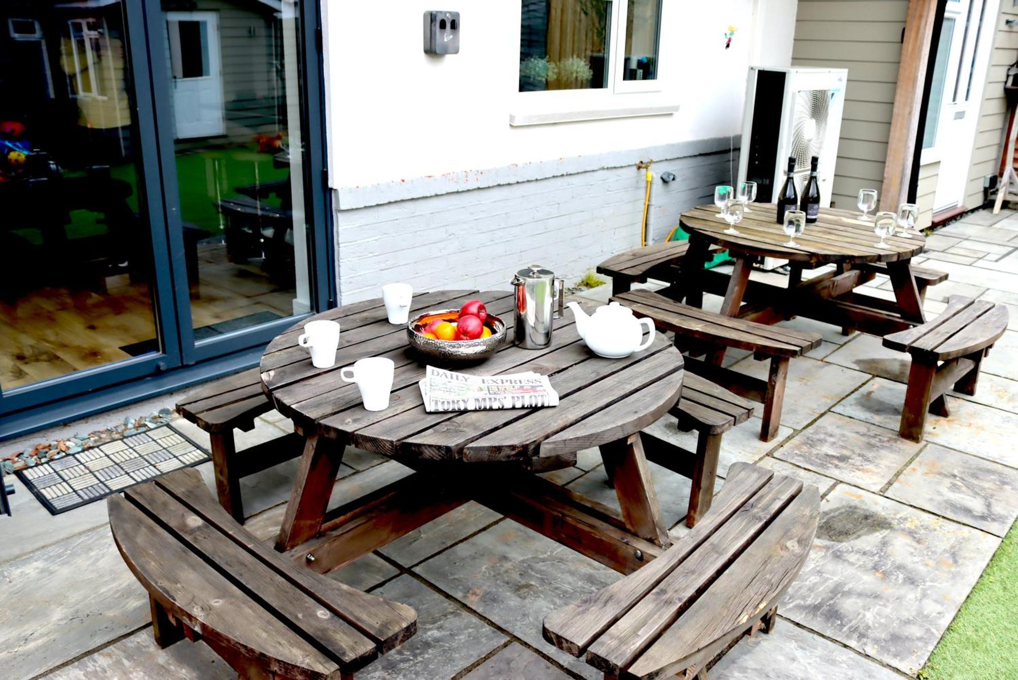 Four Corners Holiday Home Hot&Sauna Ferndown Exterior foto